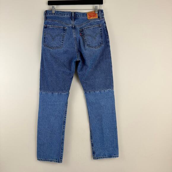 LEVI’S 501 150th Anniversary Edition Jeans W30 L29 Blue Straight Leg - Picture 2 of 12